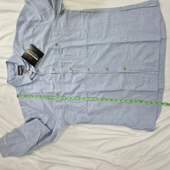 NWT Woolrich Elite Series Tactical 100% Cotton Long Sleeve Button Up Shirt. L - Picture 8 of 10